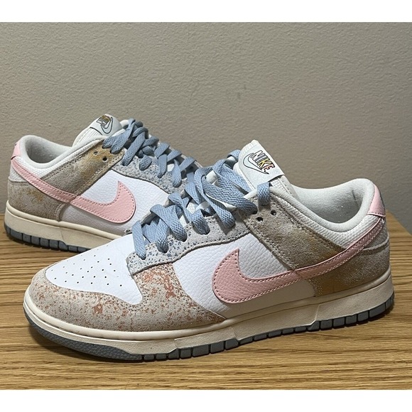 Nike Dunk Low Oxidized Pastels Pink 2022 White Pink Blue OG Size 9